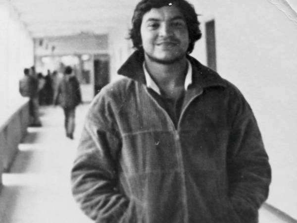El joven Rubén Darío Buitrón a los 18 años de edad.